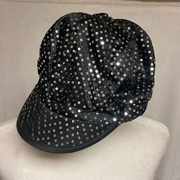 Metallic Sequin Hat Y2K size S - Picture 1 of 1